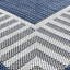 Tapis intérieur / extérieur en polypropylène tissé à plat de couleur unie Garrettsville-2004798888