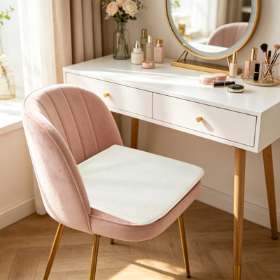 Coussins de chaise en velours côtelé épais