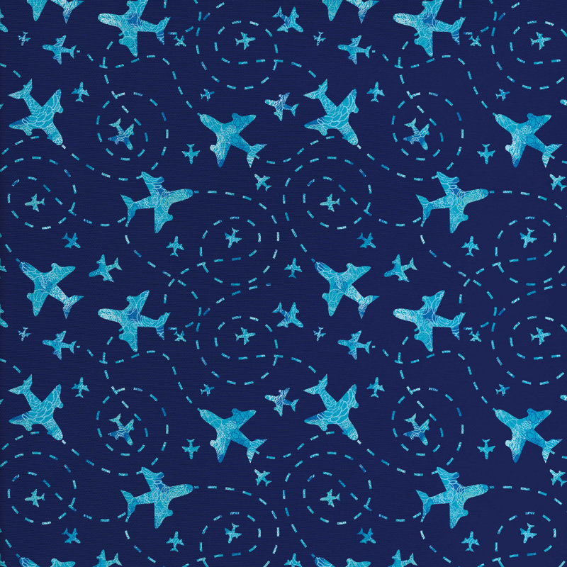 Tissu d’avion, l 58 po x L 72 po