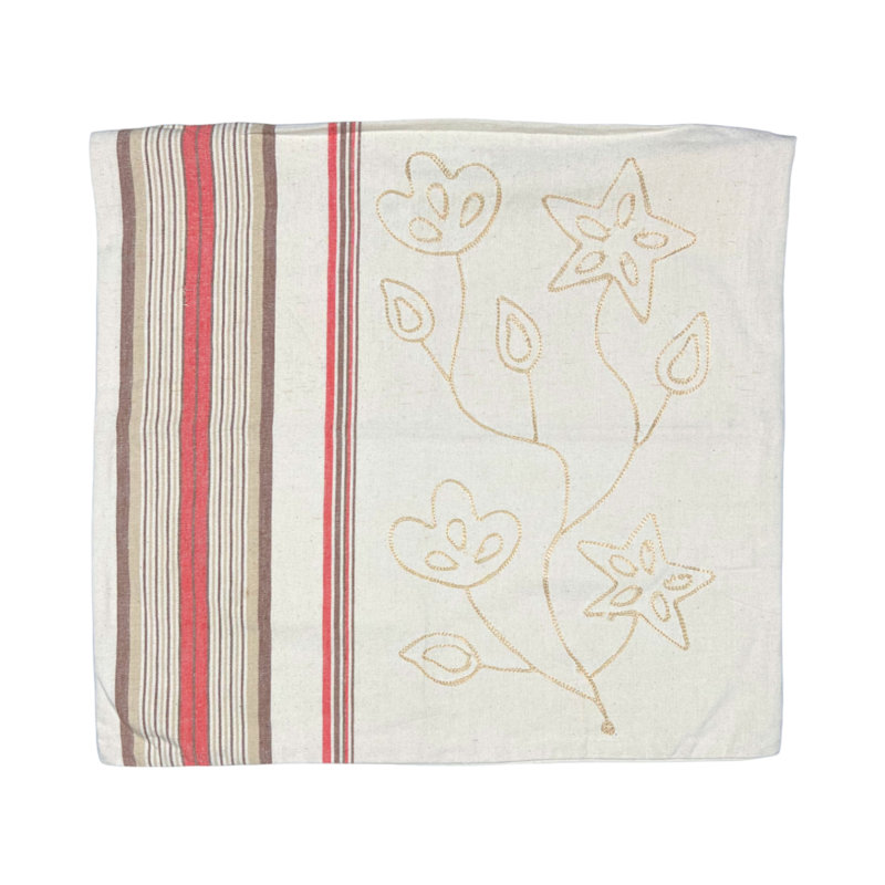 Amberg Striped Square Cushion