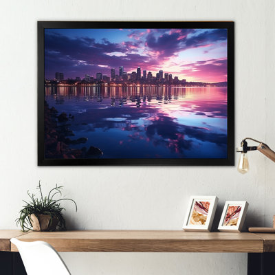 «The City Is In», reproduction sur toile