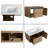 Kaihyan 36''Single Sink Floating Bathroom Vanity,Floating Vanity with 1 Door and 1 Drawer, White Resin Sink Top-50748820