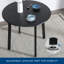 Ensemble de table de salle à manger 3 pièces avec chaises rembourrées, ensemble de coin-repas à hauteur de comptoir moderne, ensemble de petite table de cuisine avec 1 table et 2 chaises pour la salle à manger, petits espaces, espresso et brun