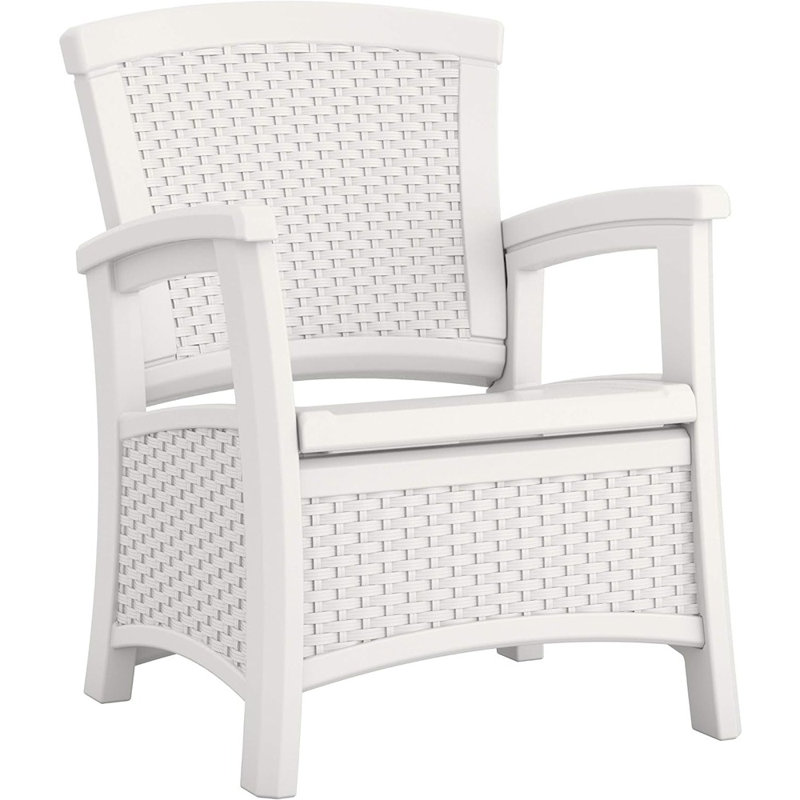 Chaise de patio Elements, Blanc