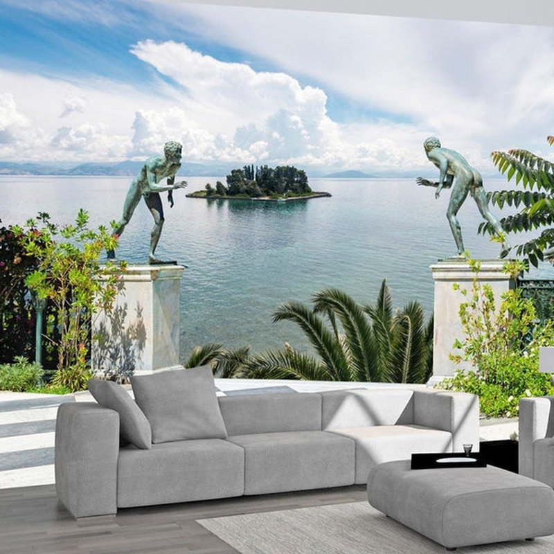 The Gates of Paradise Wall Mural, 68" L x 98" W