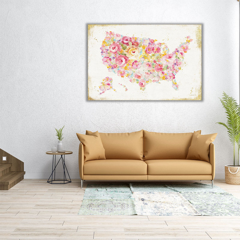 «Midsummer USA», reproduction d'art sur toile, H 40 po x l 60 po