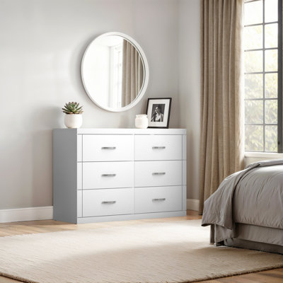 Avigail 6 Drawer 46.45'' W Double Dresser