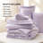 Bedsure Bed in a Bag - Reversible Flroal & Plant Pattern Printed with Comforters, Sheets, Pillowcases & Shams, 89GSM-110389560