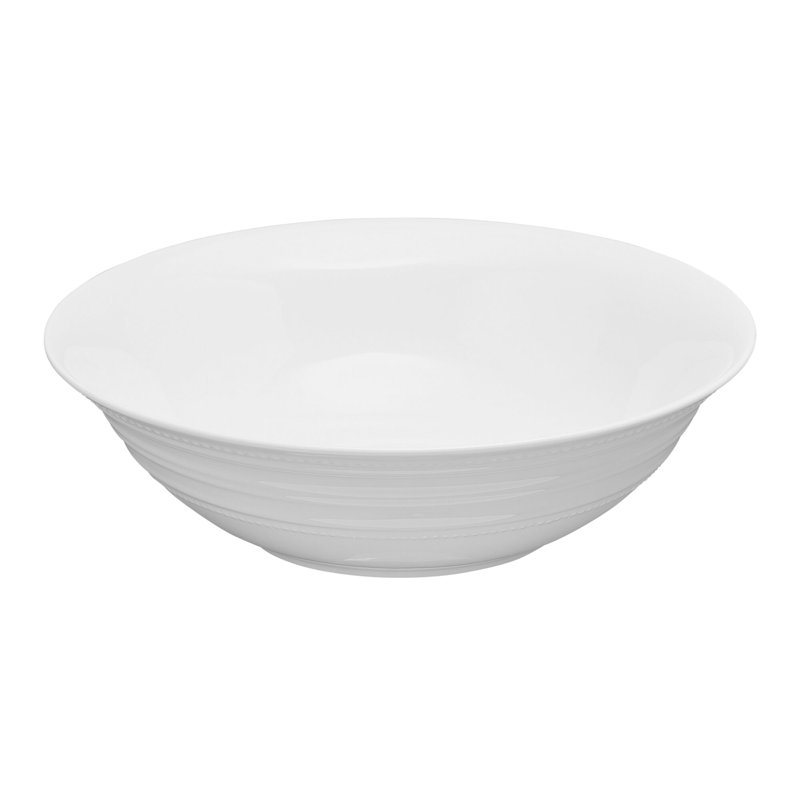 Kamryn 9 in. Vegan Bone China Serving Bowl