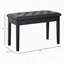Banquette de piano capitonnée à boutons capitonnée-1851949531