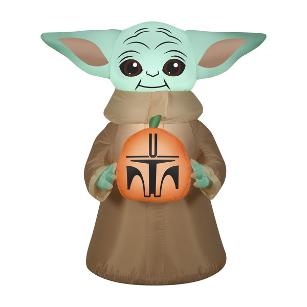 Gemmy Industries Star Wars the Child with Pumpkin Inflatable & Reviews ...