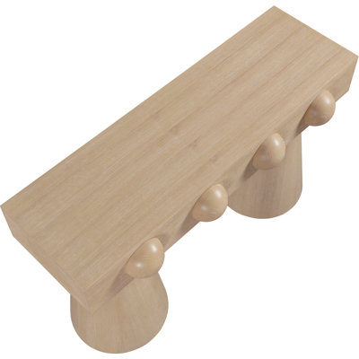 Hofmann Oak Veneer Console Table