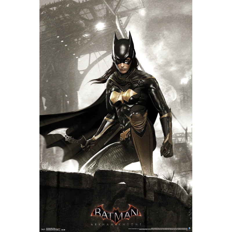 Impression sur papier arkham knight-batgirl