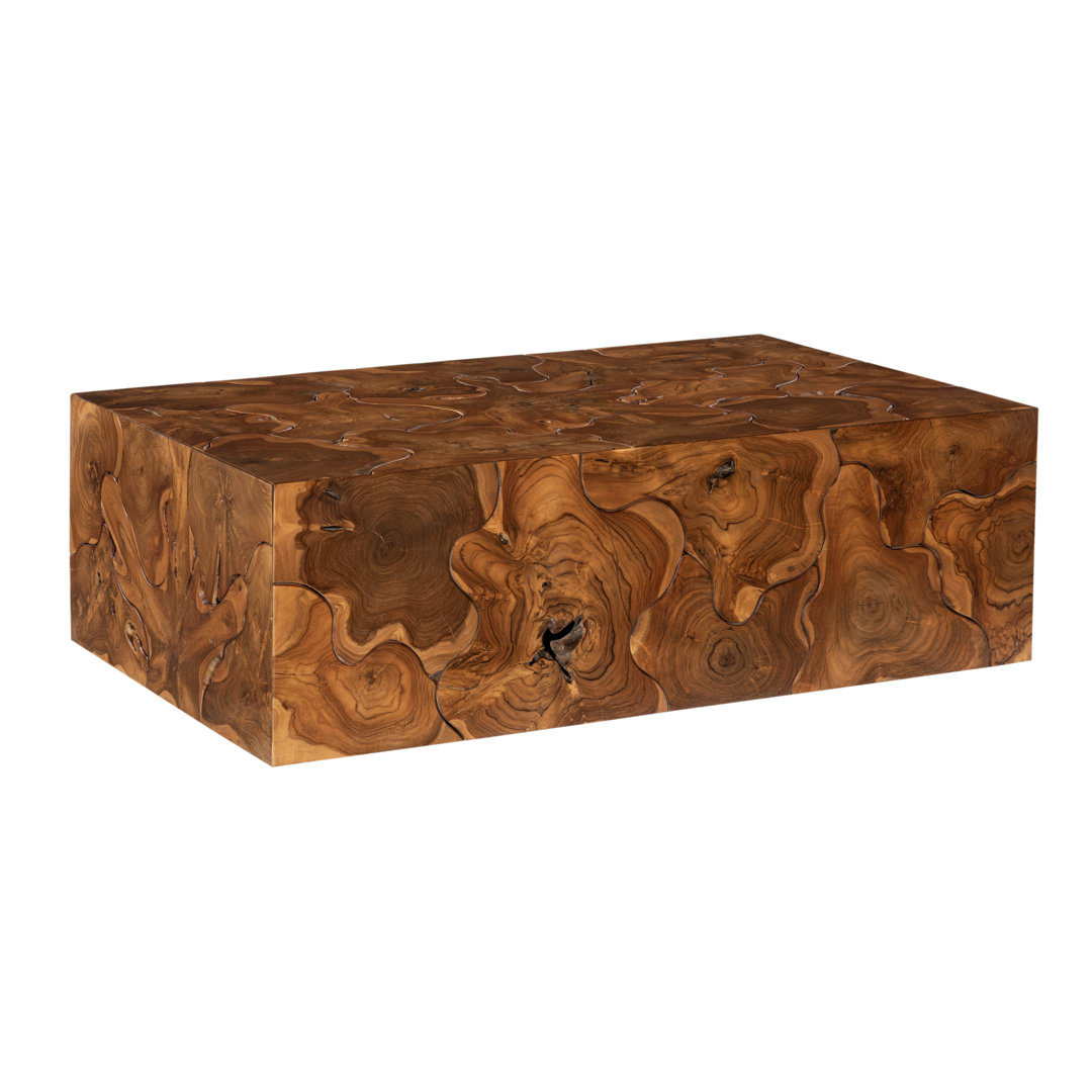 Teak Slice Coffee Table Phillips Collection
