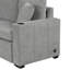 Canapé-lit modulaire convertible avec repose-pieds et ports USB-1924311475