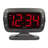 Digital Electric Alarm Tabletop Clock in Black