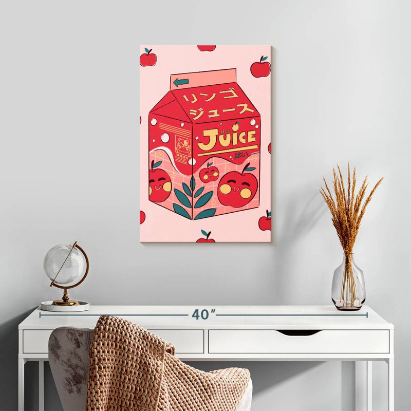 Yarlin Apple Juice Box, 24" H x 16" W
