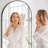 Oversized Arched Full Body Mirror with Stand – Wall-Mounted or Freestanding Floor Mirror for Room Decor-1614505346-1613834054