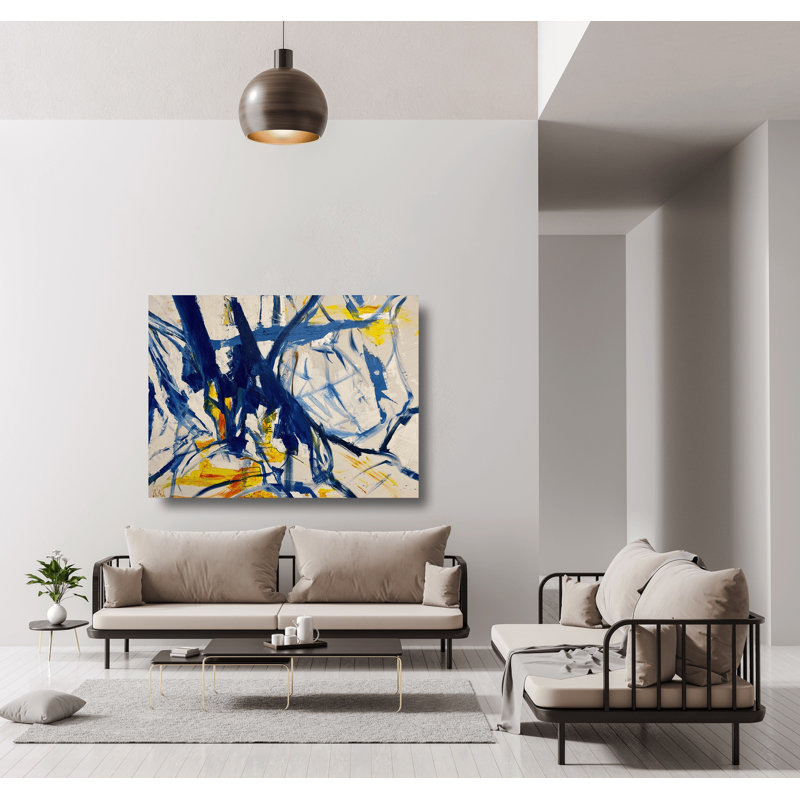 Zeta - Artist Enhanced Canvas Print, 20" H x 24" W x 1" D, Unframed
