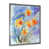 Impression argent sur toile encadrée