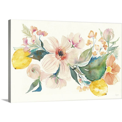 Reproduction d’art sur toile, "Citrus Summer II" par Kristy Rice