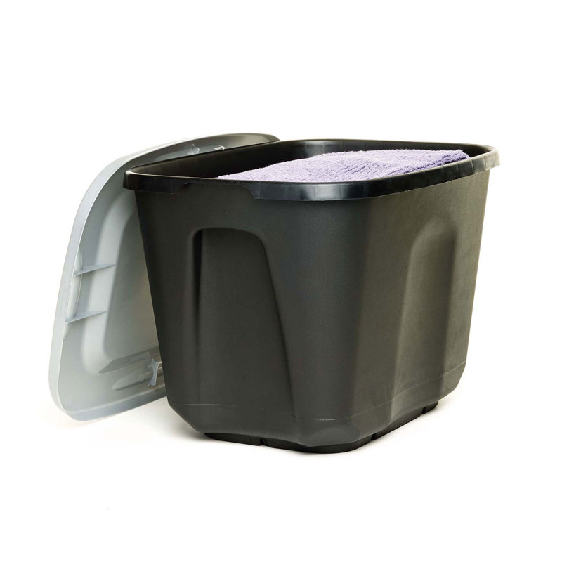 Homz Plastic Storage Tub & Tote