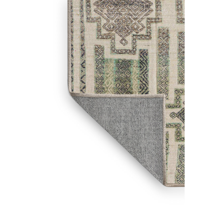 Tapis abstrait 100% lavable à la machine 4759, Rectangle 2 pi x 3 pi