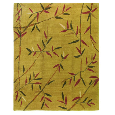 Kyoto Wool Floral Area Rug