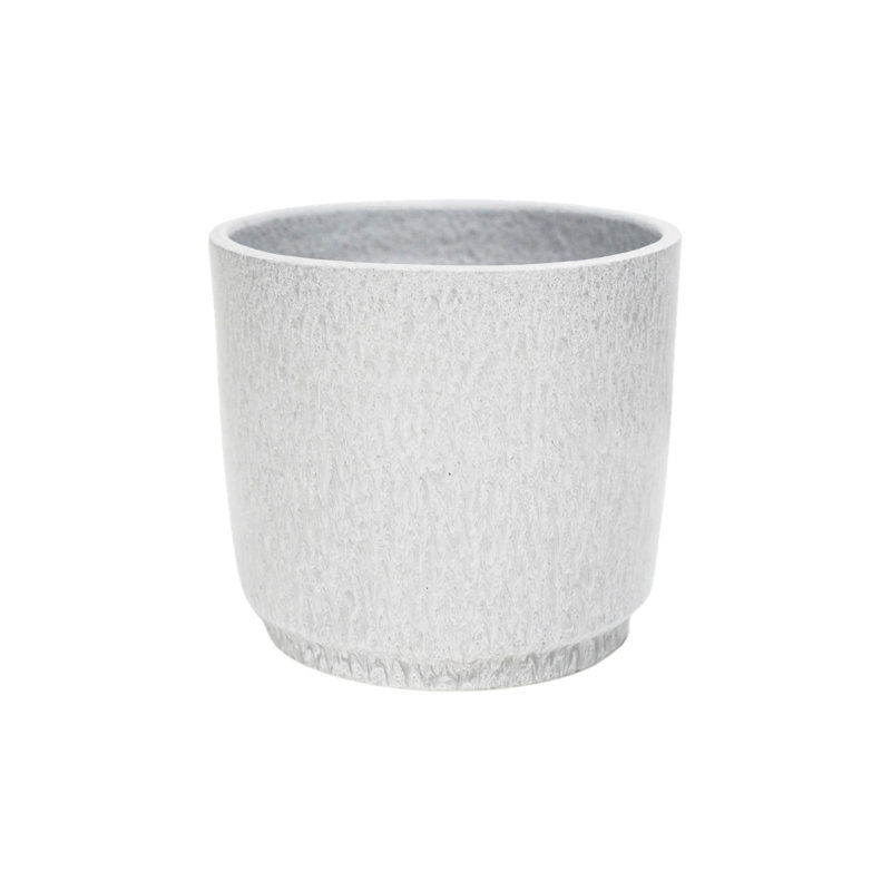 Wesley Marble White Planter H22cm D26cm
