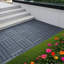 44 paquets de 44 tuiles de terrasse à emboîtement de 12 po x 12 po, tuiles de terrasse toutes saisons imperméables en matériau PP, plancher robuste pour piscine / balcon / cour / salle de bain, installation facile