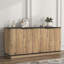 Armoire de rangement en rotin
