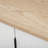 51" Fluted Kitchen Island With Drop Leaf, Farmhouse Accent Kitchen Island On Wheels With Internal Storage Rack, Rolling Kitchen Cart With Towel Rack For Kitchen, Dining Room-1180016712