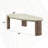 Off White & Oak Finished Leg Coffee Table