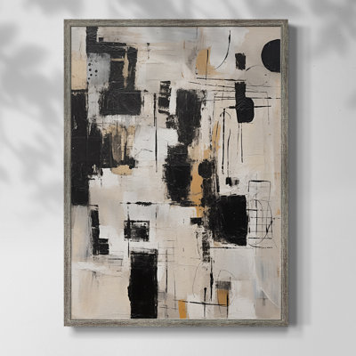 Reproduction encadrée ABSTRACT Series CECXCV - bois massif