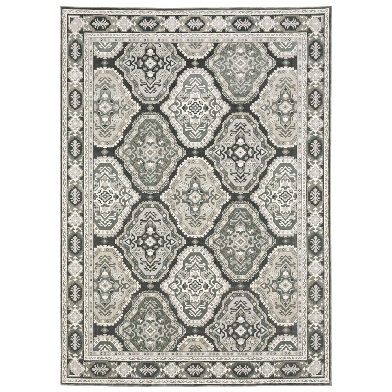 Raynisha Oriental Indoor Rug, Rectangle 7'10" x 10'10"