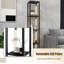 Bryndle 163cm Black LED Tray Table Floor Lamp