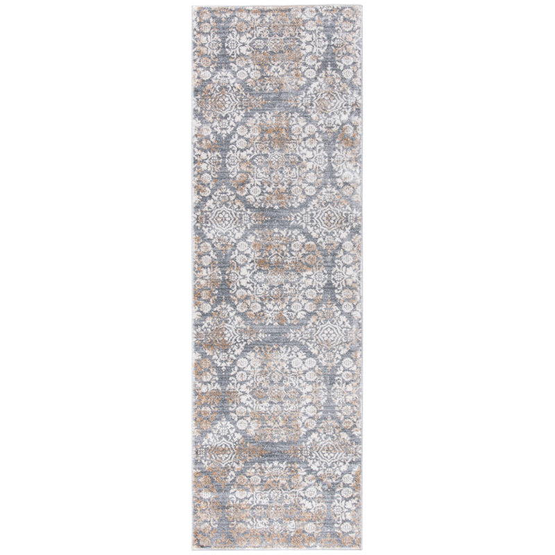 Martha Stewart Isabella Performance Geometric Rug, Runner 2'2" x 7'