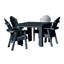 Swing Square 4 - Person 85" Long Dining Set-1880347323-1880347456