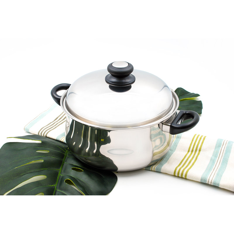 Mercury 200F 5-Quart Stainless Steel Dutch Oven with Lid