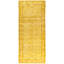 Overdyed One-of-a-Kind 4' 3" X 9' 10" Hand Knotted Area Rug