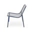 Ensemble de conversation d'extérieur 3 pièces avec cadre en fer, chaises en filet et table d'appoint pour patio Kincaid-680311360