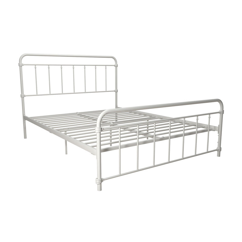 Aanya Bed, White, Kingsize (5')