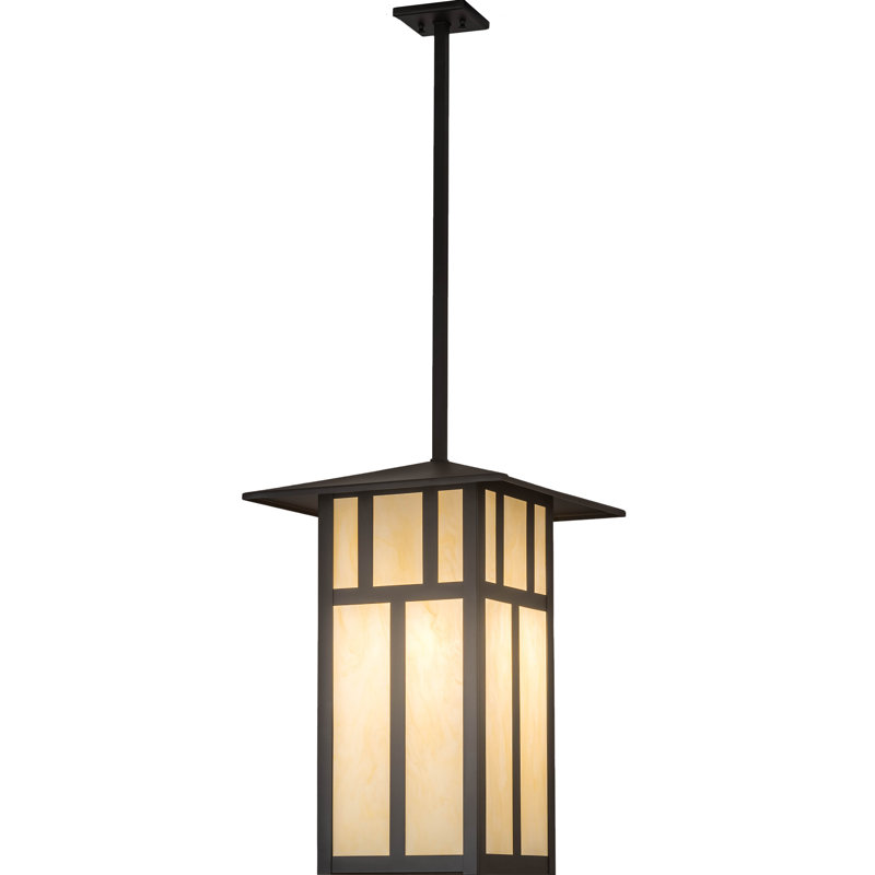 3 - Light Gray Lantern Pendant