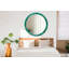 Huldar Glass Flat Wall Mirror