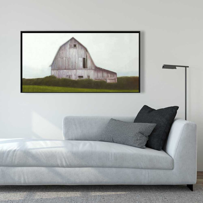 Rustic Barn - décor de salon en toile encadrée | Home Art