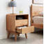 Armoire de chevet en bois massif Pure