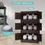 Armoire de rangement pliable 20 po, 5 niveaux, pliable avec roulettes - standard