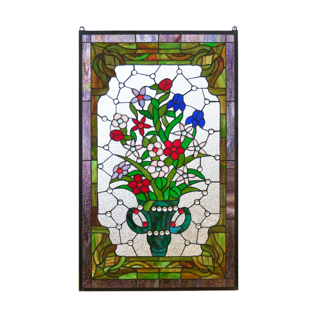 Window Panel Fleur De Lis Living