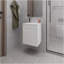 Lavabo pour salle de bain Sutcliffe, blanc-2136520338