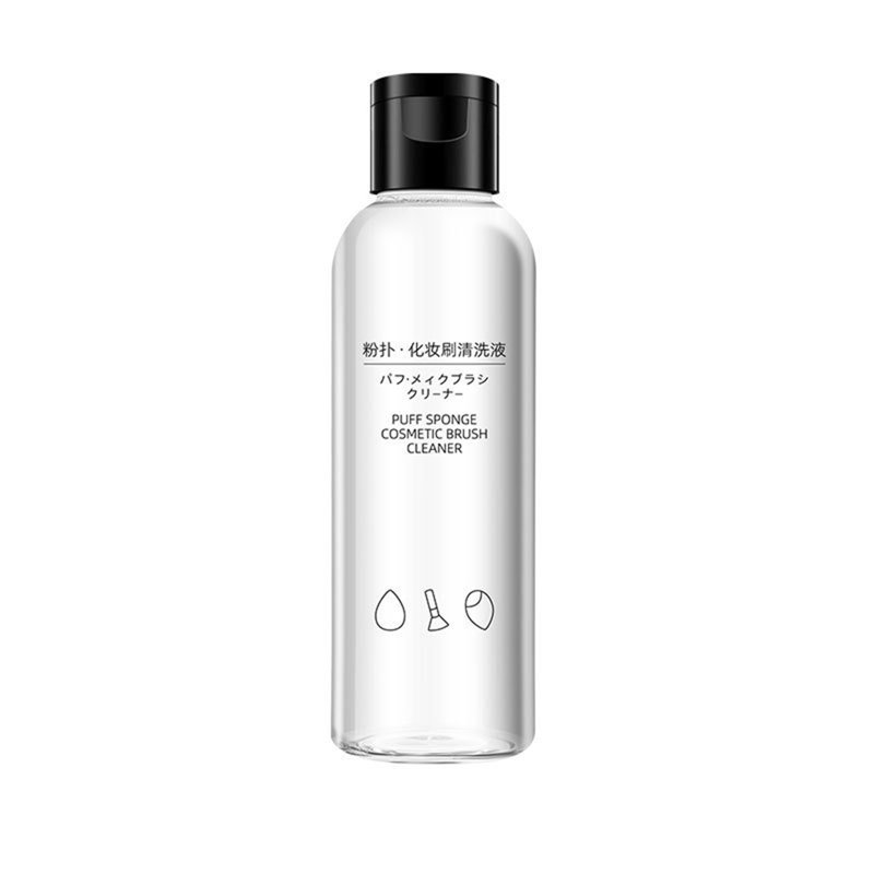 Liquide de nettoyage Fluide de nettoyage pour le maquillage Poudre à œuf Puff Puff Puff Puff, de profondeur
